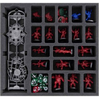 Feldherr Schaumstoff-Set für Blood Bowl: Edition Zweite Spielzeit - Brettspielbox