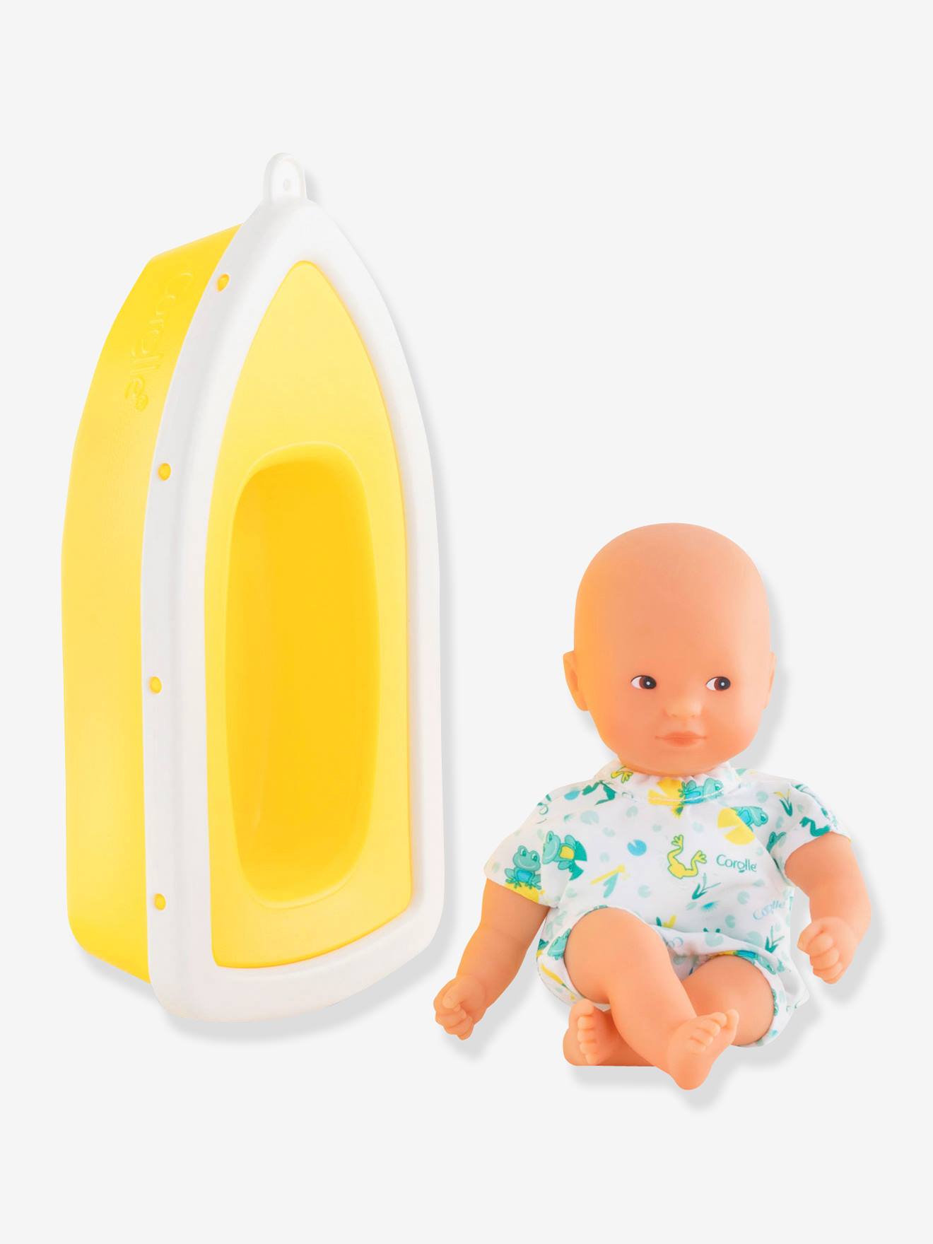 Coffret Mini Bain Plouf grenouille COROLLE bleu