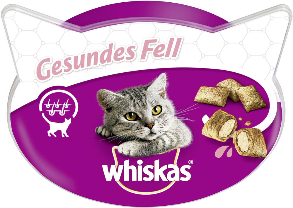 Whiskas Snacks Whiskas Gesundes Fell 8x50g