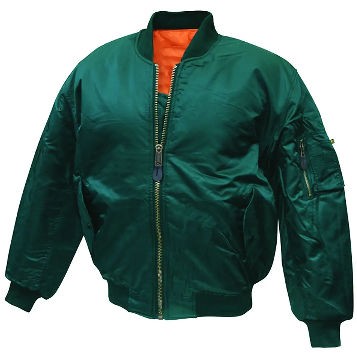 US Fliegerjacke MA1 flaschengrün
