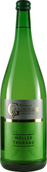 2021 Müller-Thurgau halbtrocken 1,0 L - Weingut Klaus Gündling Goldberghof