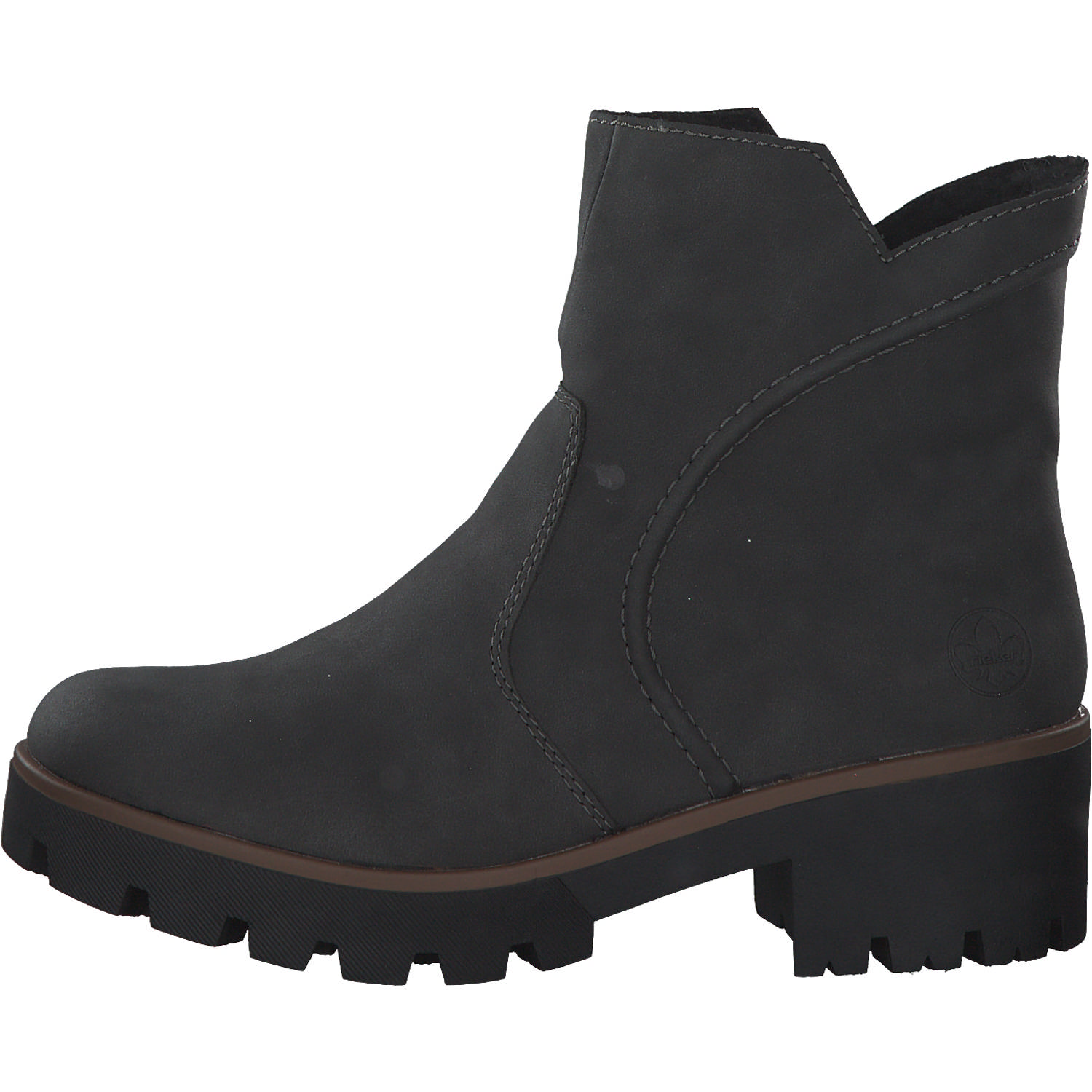 Rieker 79261, Winterstiefeletten, Damen, anthrazit
