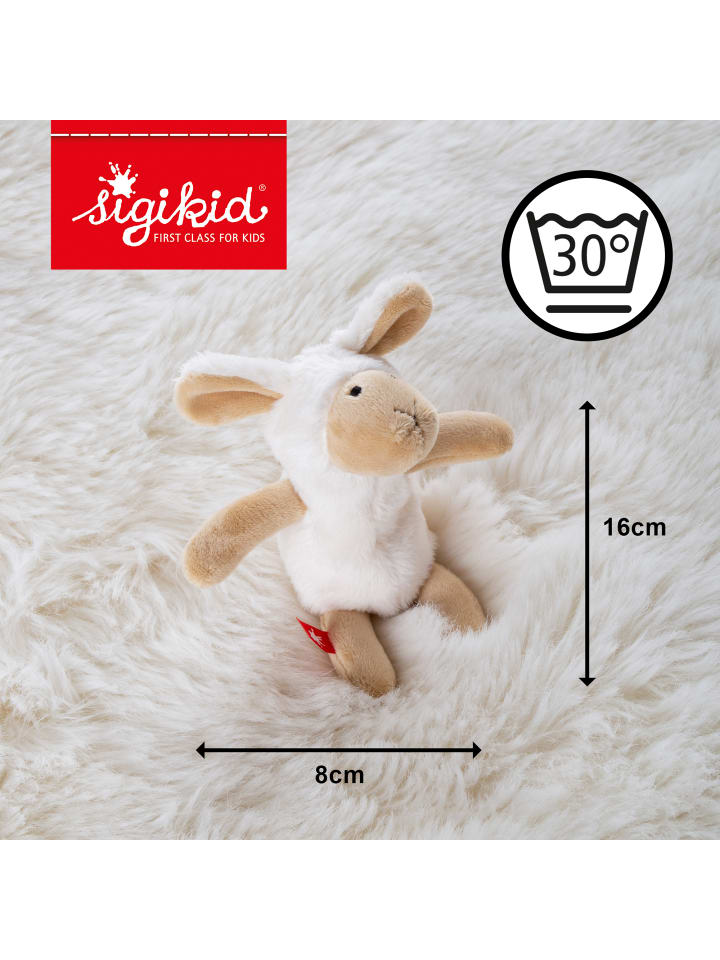 Sigikid Mini Kuscheltier Cuddly Gadgets in weiß günstig kaufen onesize