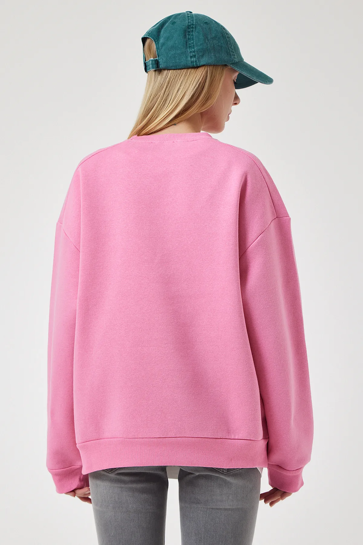 Happiness İstanbul  Sweatshirt - Dunkelblau - Regular Fit