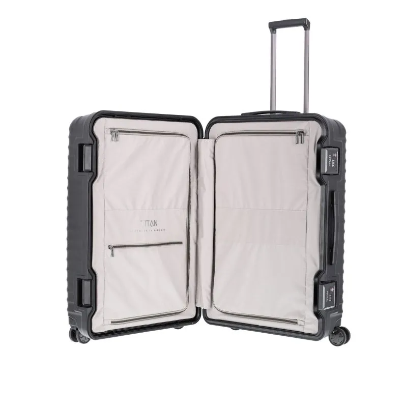 Titan LITRON FRAME 4-Rollen-Trolley L - Schwarz