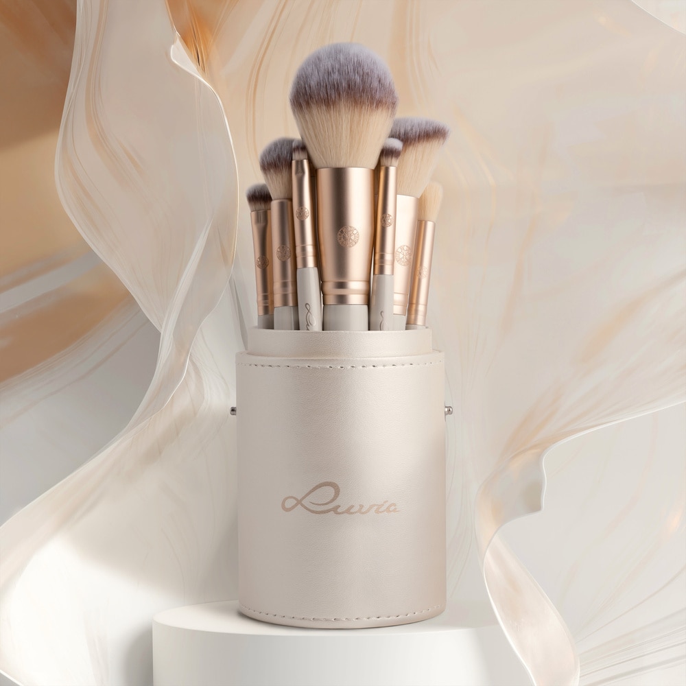 luvia Prime Vegan Champagne Kit de pinceaux de maquillage
