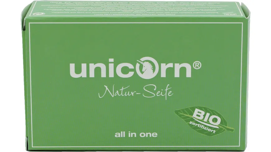 unicorn Seife Natur Apfelblüte All In One 100 g