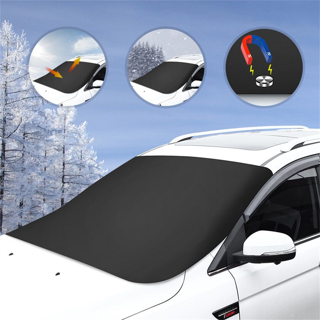 DAYUT Frontscheibenabdeckung Universelle Auto-Windschutzscheiben-Schneedecke, Schutzhülle, (1-St)