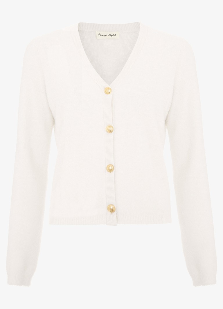 Vestă Phase Eight Mindy din tricot fin cu nasturi decorativi
