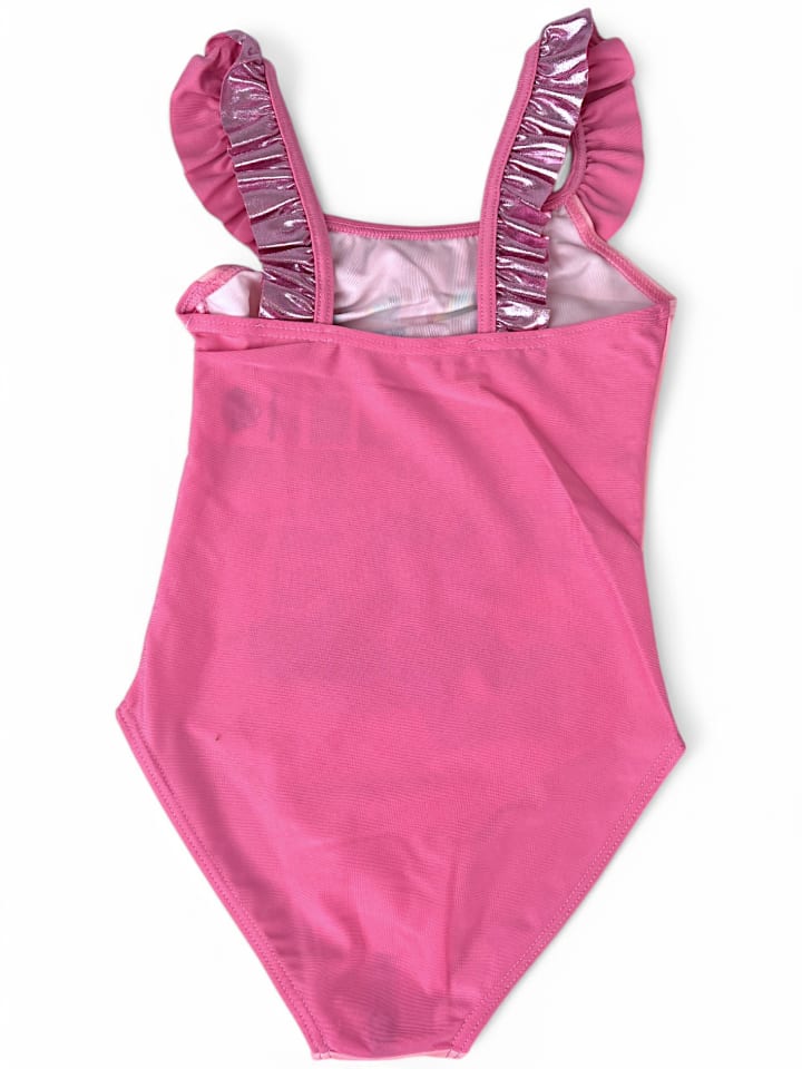 Paw Patrol Badeanzug Paw Patrol  mit Rüschendetails & Glitzer in Rosa günstig kaufen