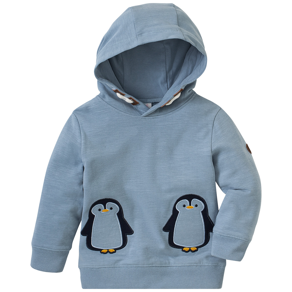 Baby Sweatshirt mit Pinguin-Applikation