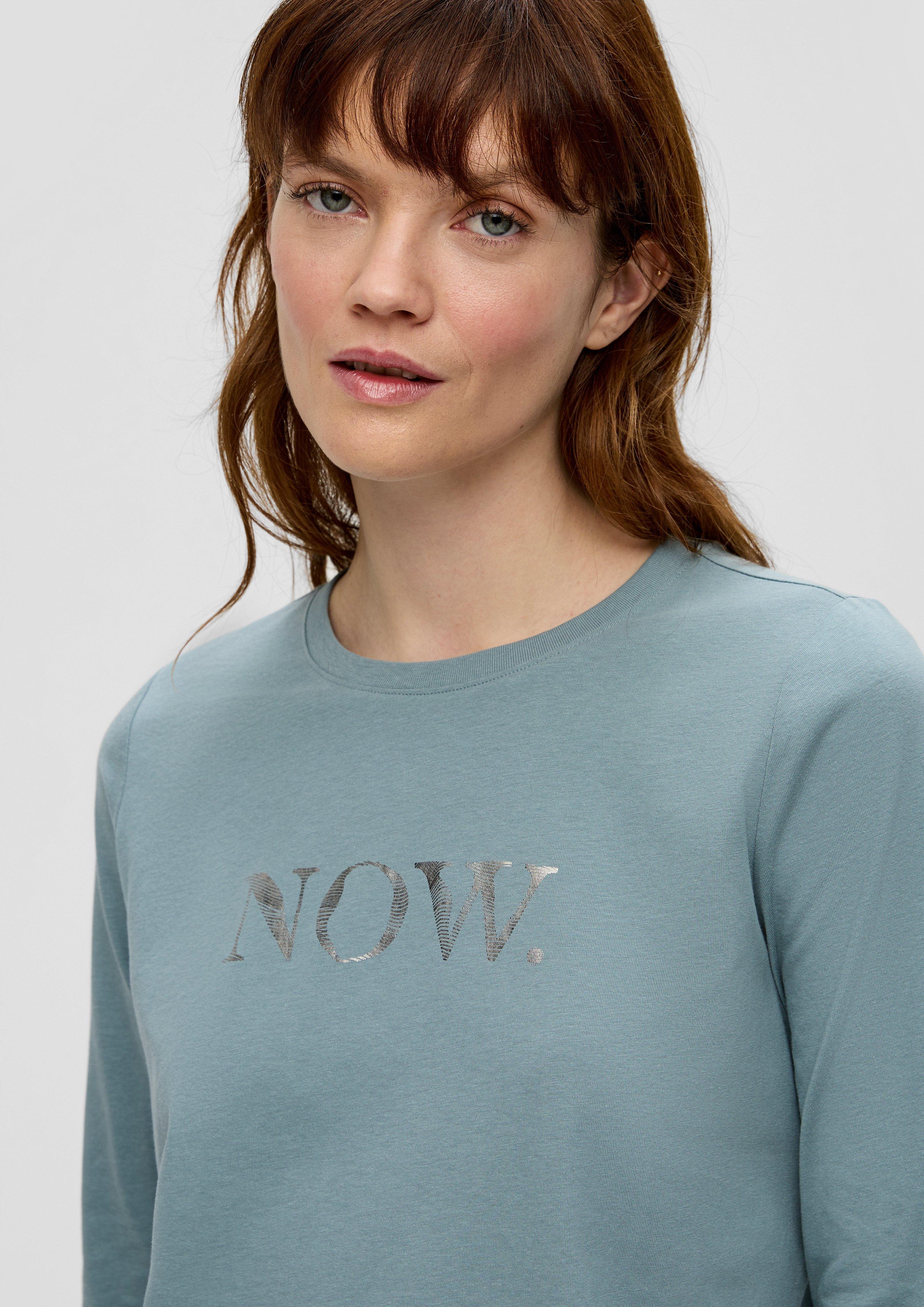Longsleeve mit Frontprint  2146247-63D1