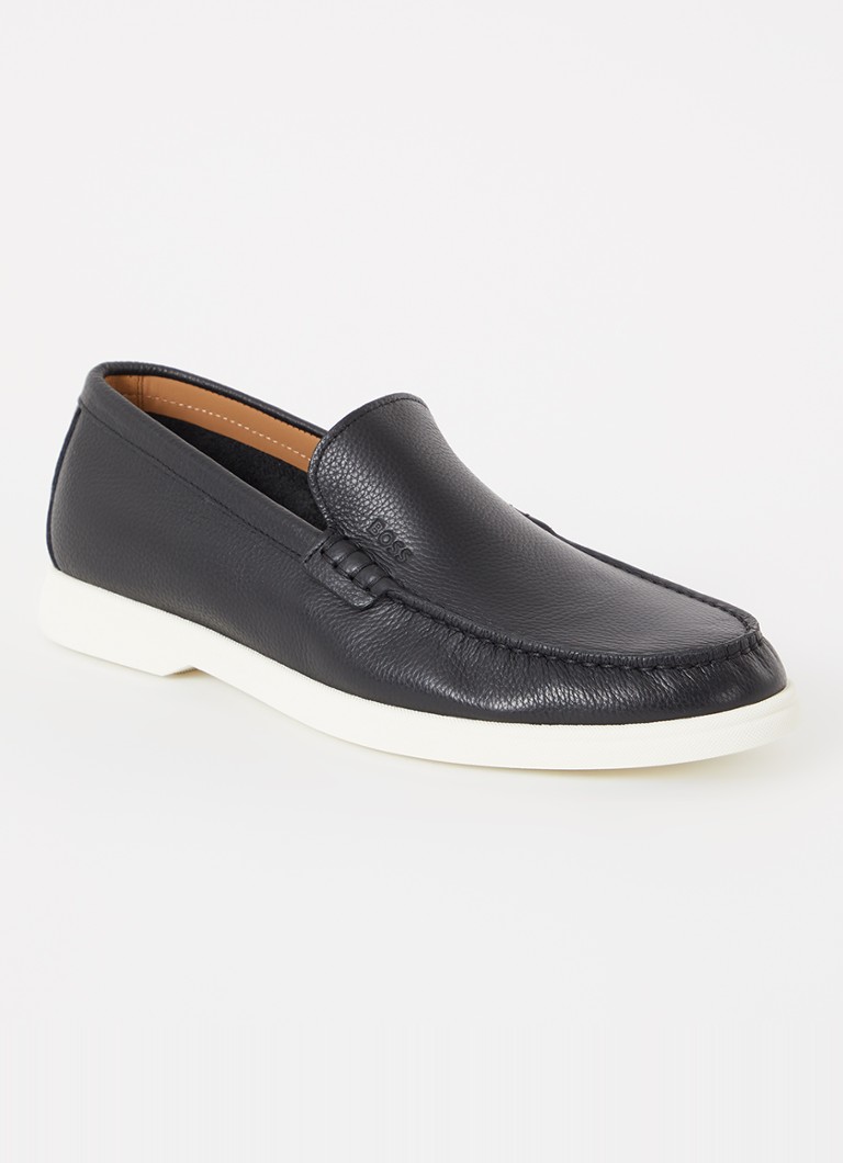 Mocasini din piele HUGO BOSS Siena