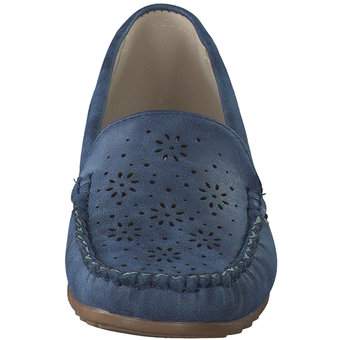 Charmosa Mokassin in blau