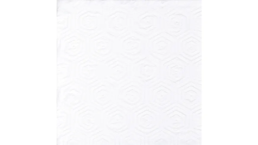 ti-flair Servietten Geometric 33x33cm weiss