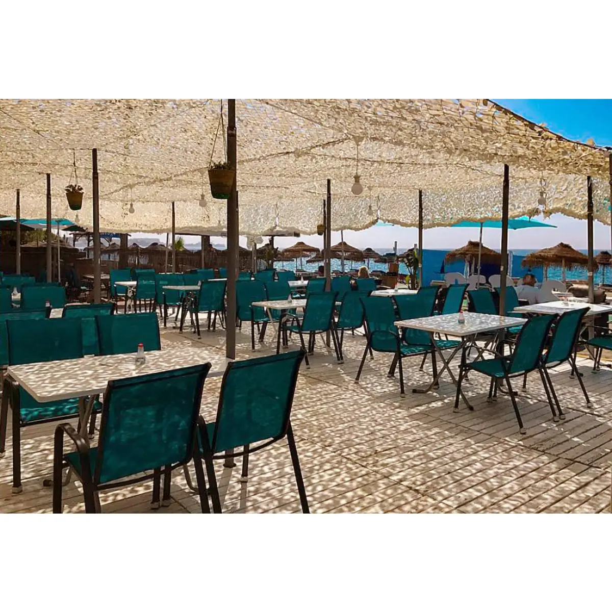 Tarnnetz Broadleaf SHADE SAIL weiß versch. Größen