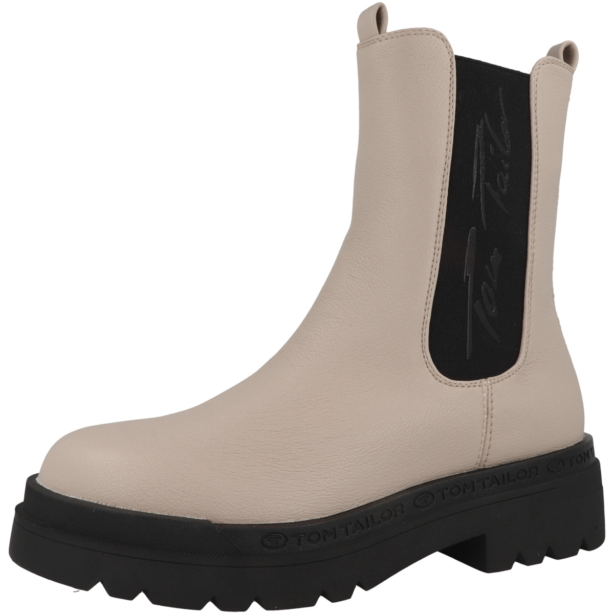 Tom Tailor 4294004 Chelsea Boots beige