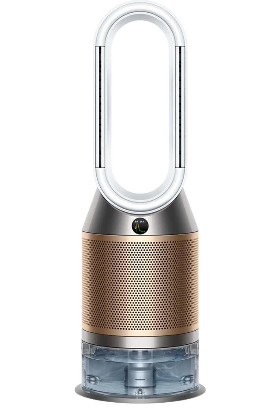 DYSON Kombigerät Luftbefeuchter und -reiniger PH04 Purify Humidify+Cool 3in1 Ventilator Luftreiniger Luftbefeuchter, für 50 m² Räume, leise Schlafzimmer geeignet Allergiker Raucherzimmer Luftfilter 99,5%