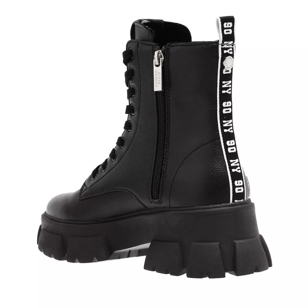 STEVEN MADDEN Stiefeletten schwarz Stiefel Kaltf., Schlupf-, Reis