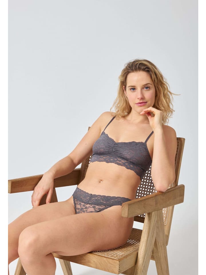 SNOCKS Spitzen-BH Damen 1 Stück in Grau günstig kaufen