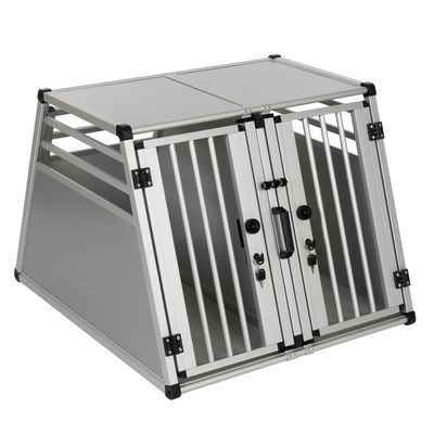 Autohundebox AluRide Doppelbox