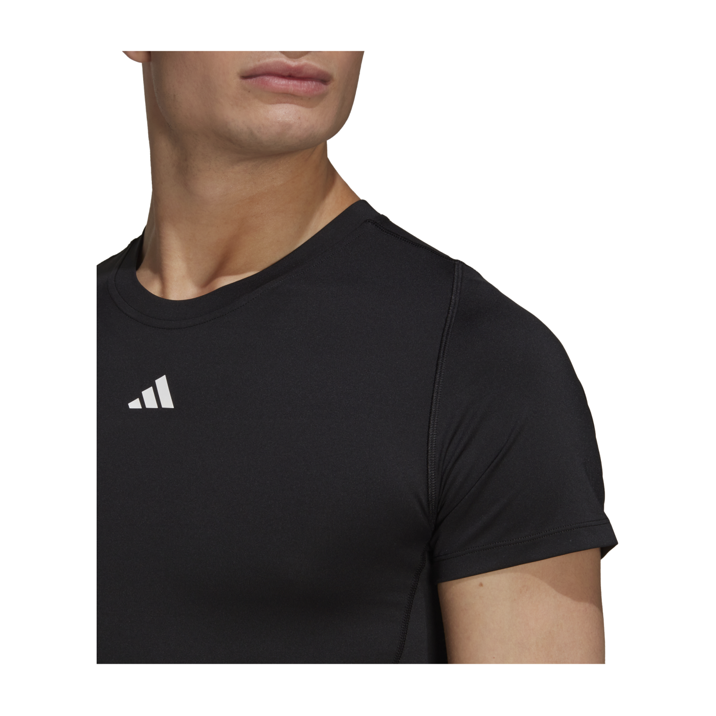 adidas Techfit T-Shirt Schwarz