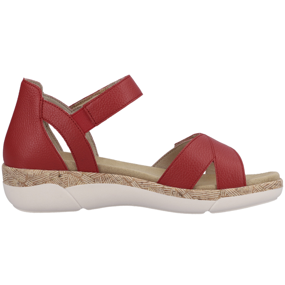 Remonte R6859 Sandale rot