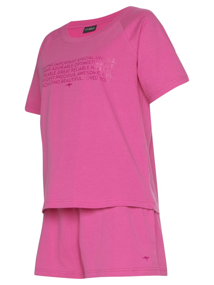 Kangaroos Shorty in pink günstig kaufen