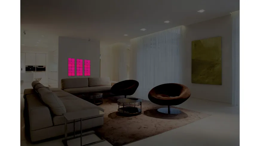 ON&ON LED Magic Panels 12er Set