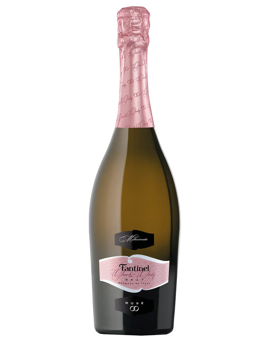 Vino Spumante Rosé One & Only Millesimato Brut 2021 Fantinel 0,75 ℓ