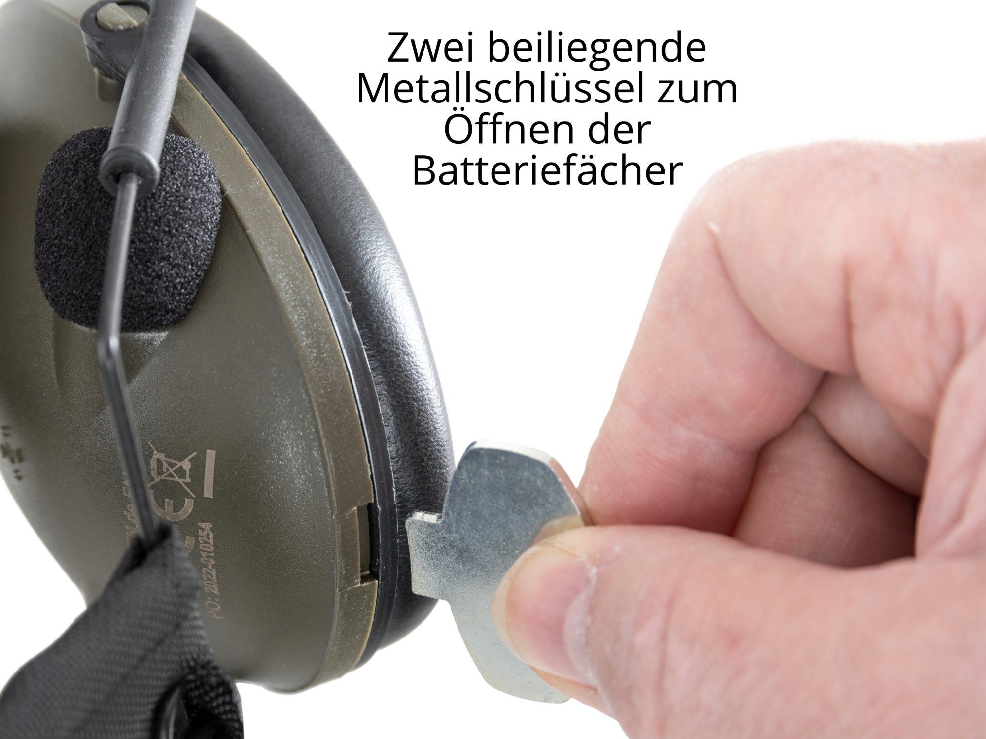 Stagecaptain Bügelgehörschutz ContraNoise Gehörschutz Kopfhörer mit “Active-Volume-System”, Größenverstellbar