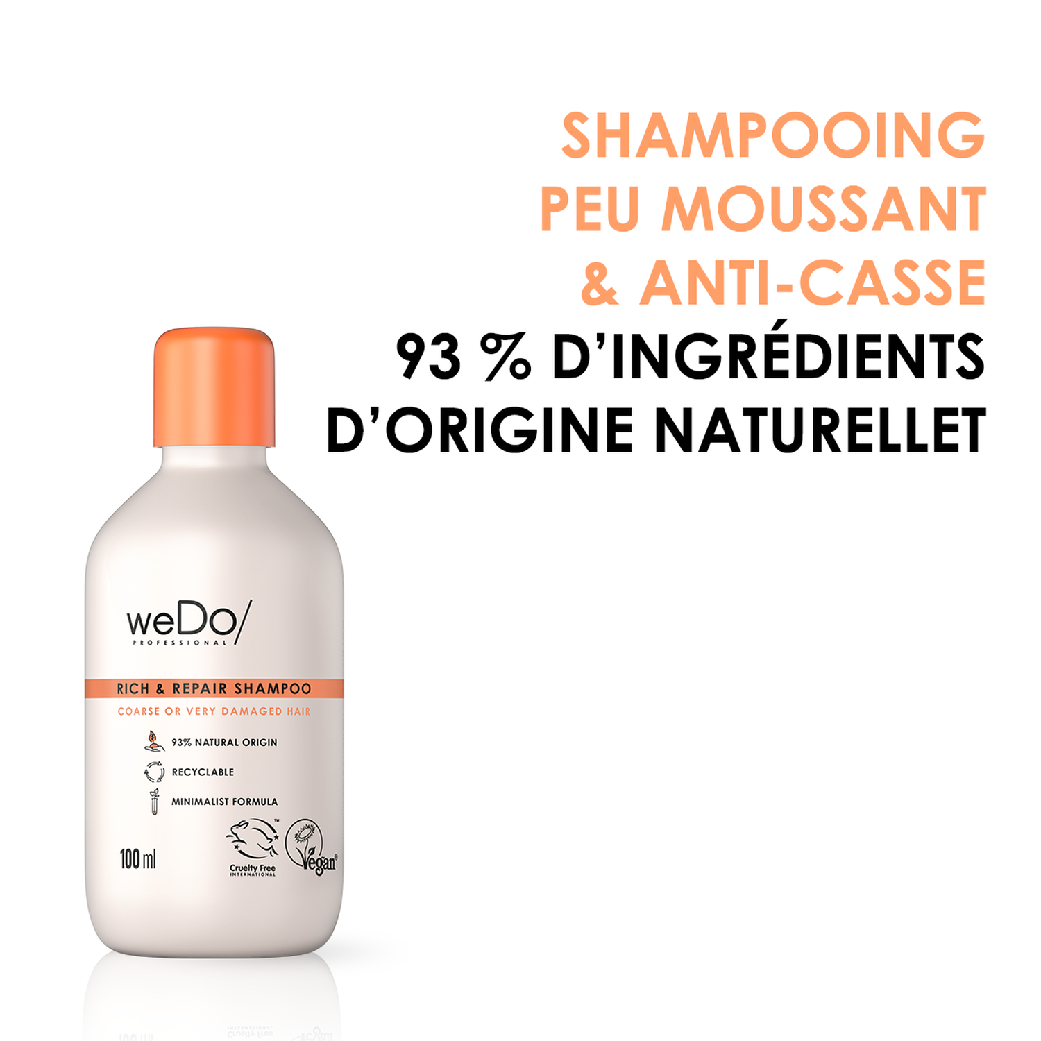WeDo Rich & Repair Shampoing Riche et Réparateur