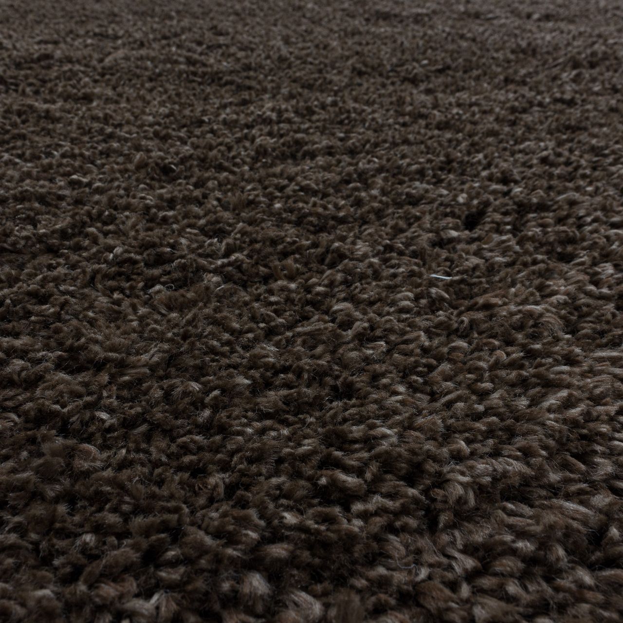 Ayyildiz Teppich, FLUFFY 3500, BROWN, 160 x 160 cm