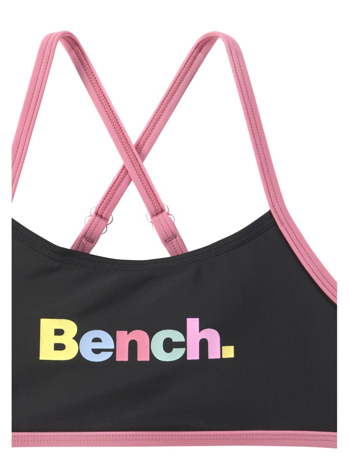 Bench Bustier-Bikini in schwarz günstig kaufen