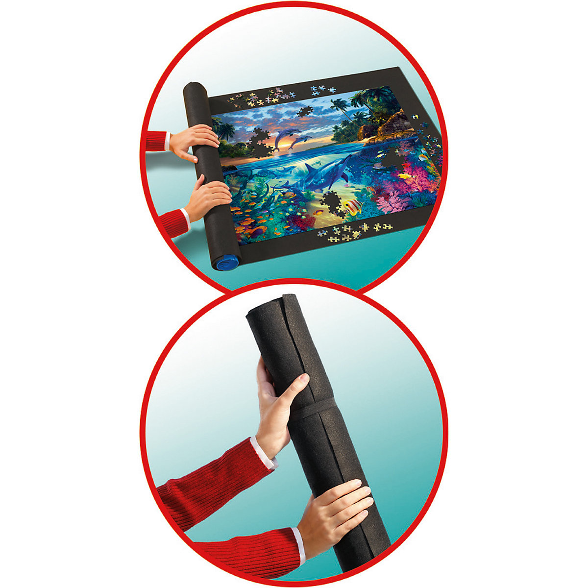 Roll your Puzzle Roll your Puzzle! für 300-1500 Teile