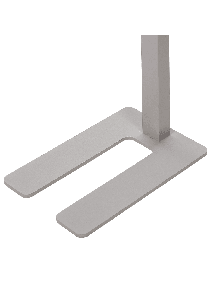Beliani Stehleuchten ORION in Silber - (W) 61 x (H) 196 x (L) 30 cm günstig kaufen onesize