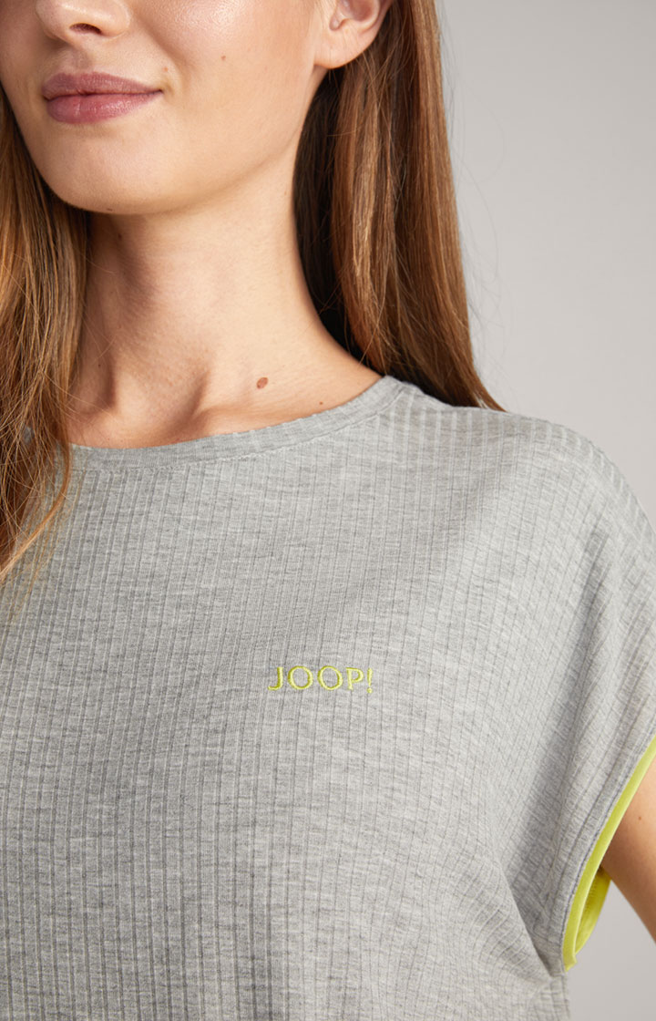 Loungewear Shirt in Grey Melange
