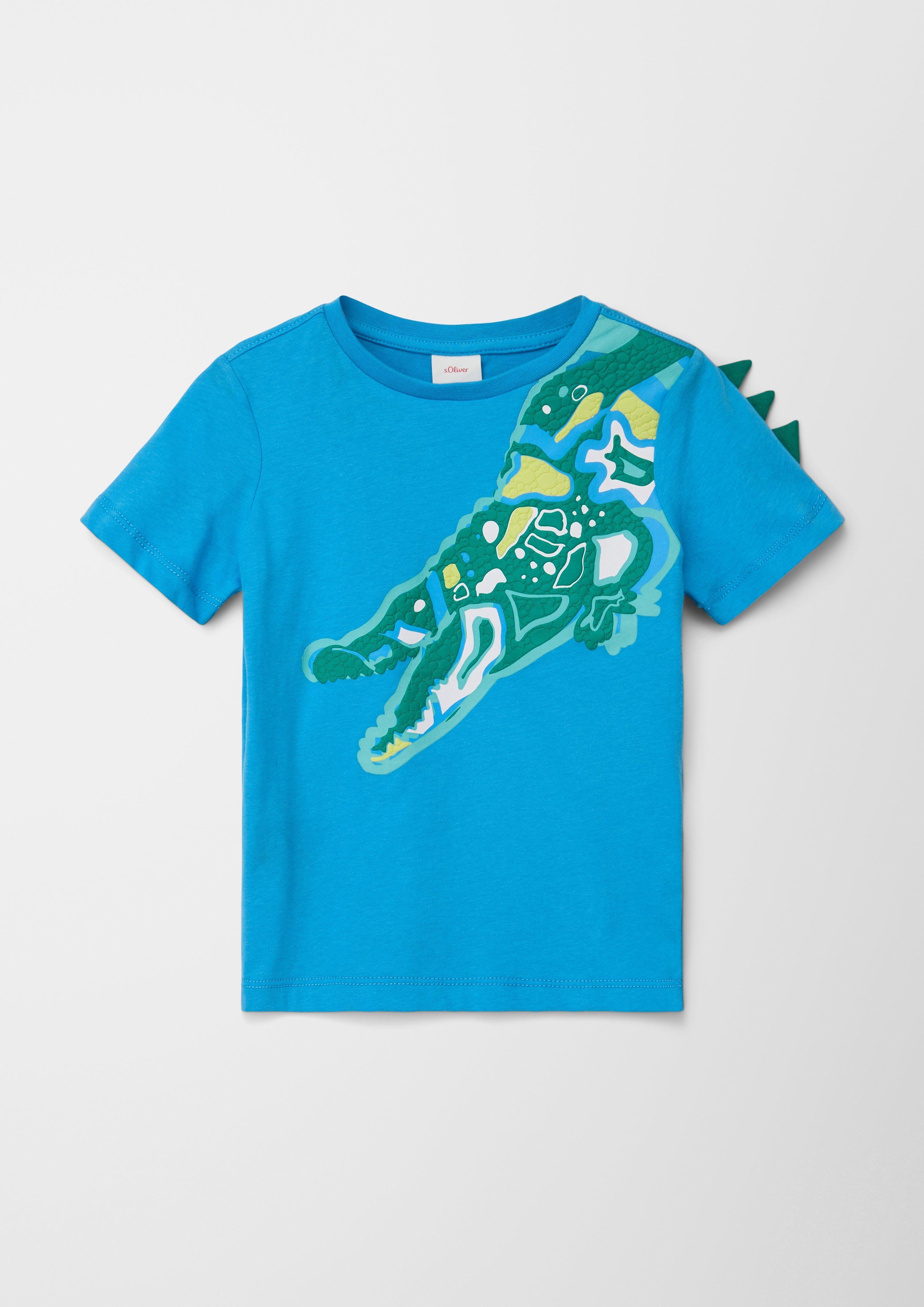 Baumwollshirt mit Motivprint  2130659-6431