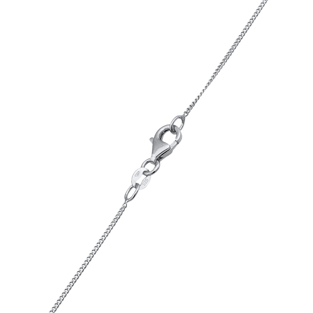 Elli Elli Collier Femmes Solitaire pendentif Basic avec cristal rose en argent sterlin collier