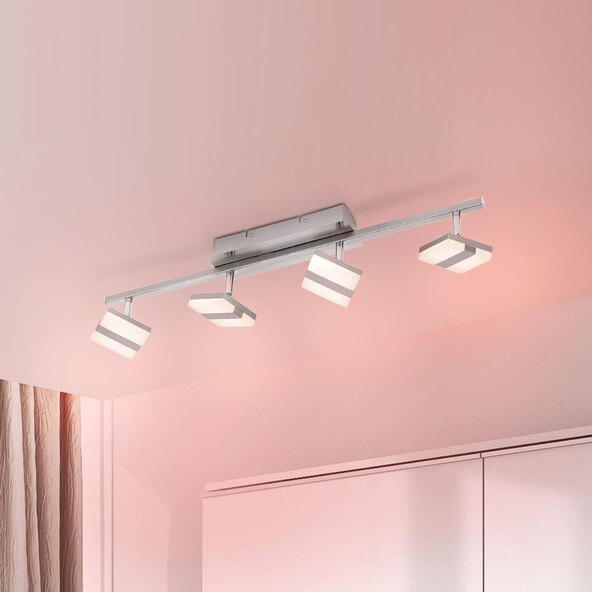 LED-Deckenleuchte LOLAsmart SABI, 4-flammig