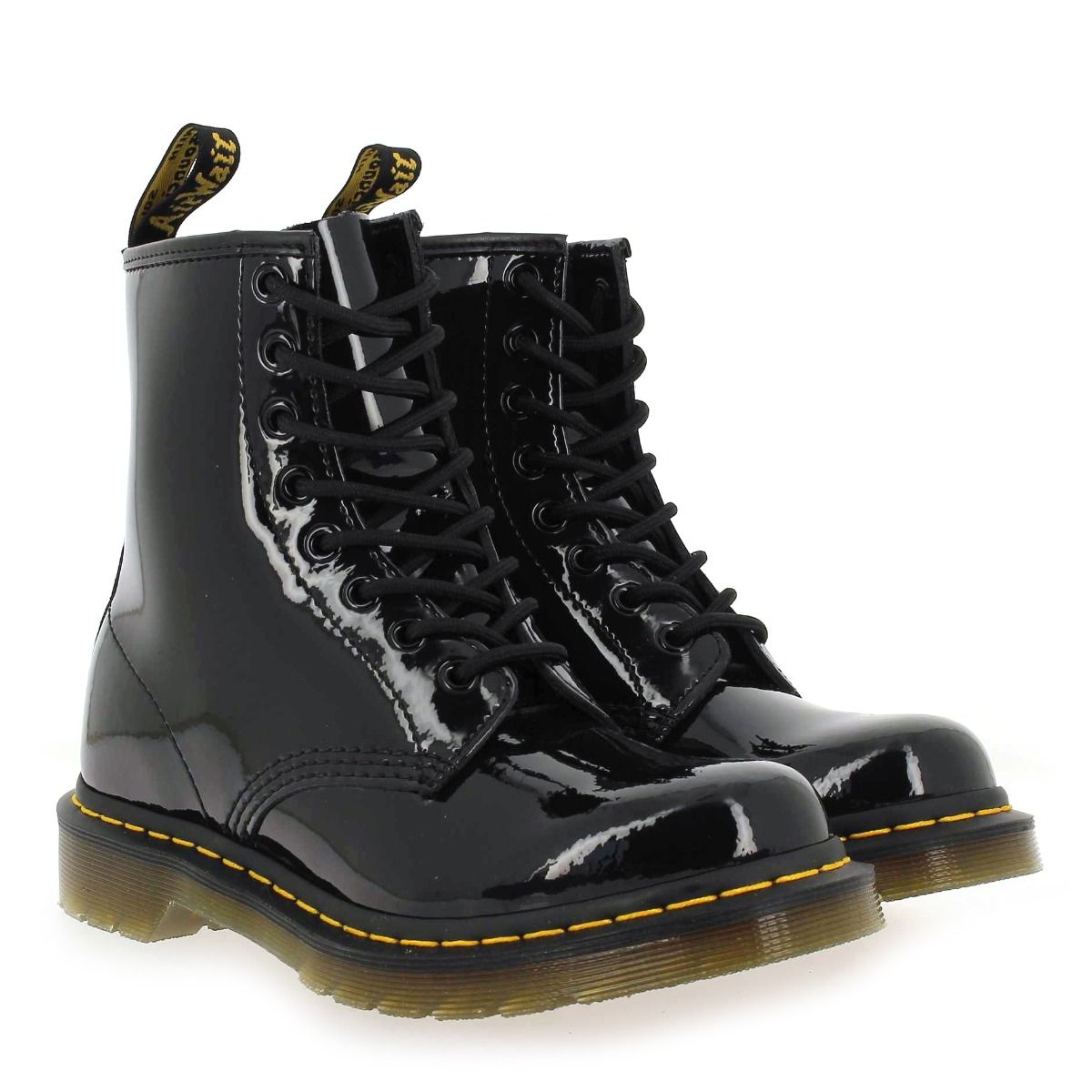 Dr Martens  1460 - Noir vernis