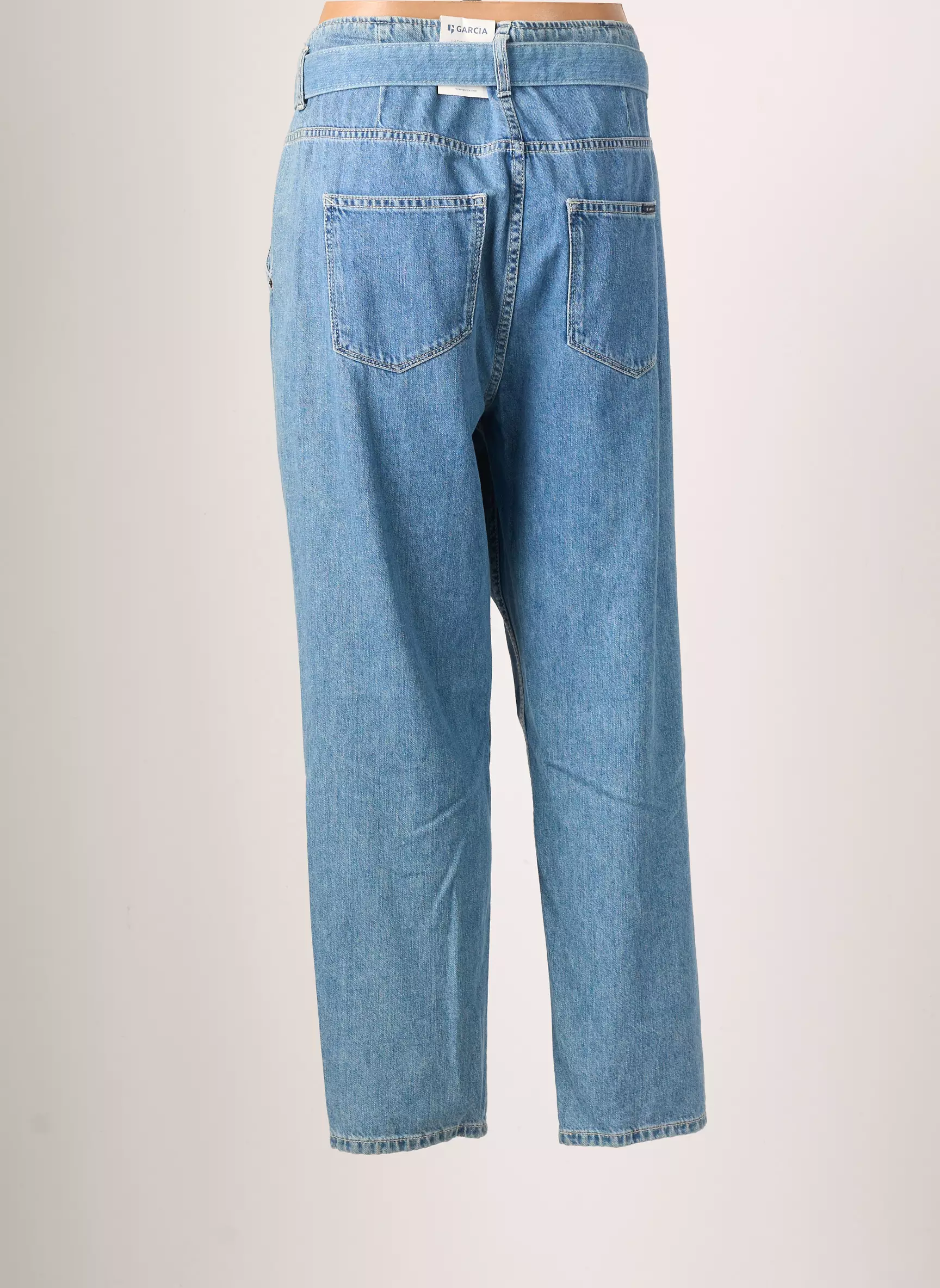 Garcia Jeans Coupe Large Femme couleur bleu