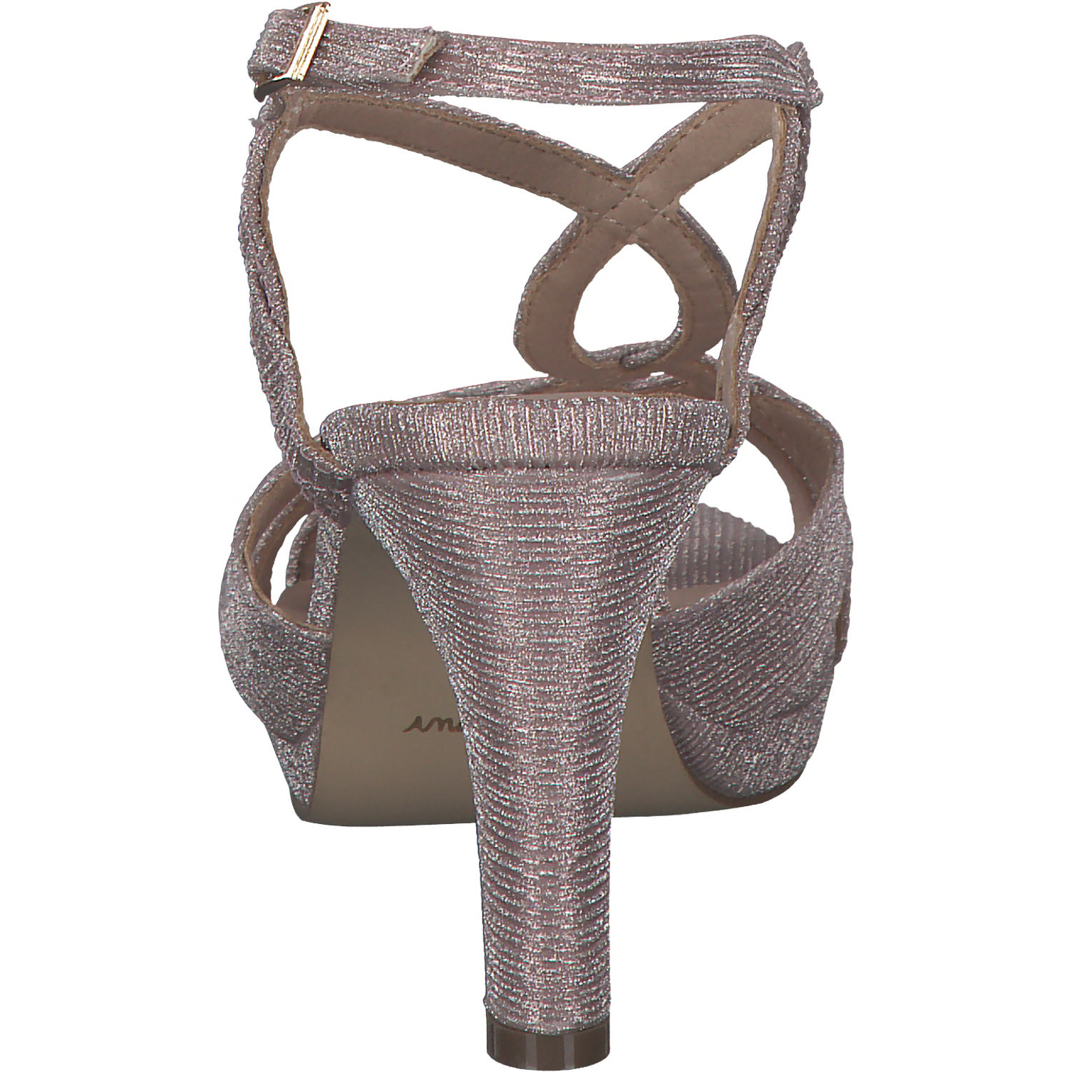 Menbur 24195, Plateau-Sandaletten, Damen, pale rose