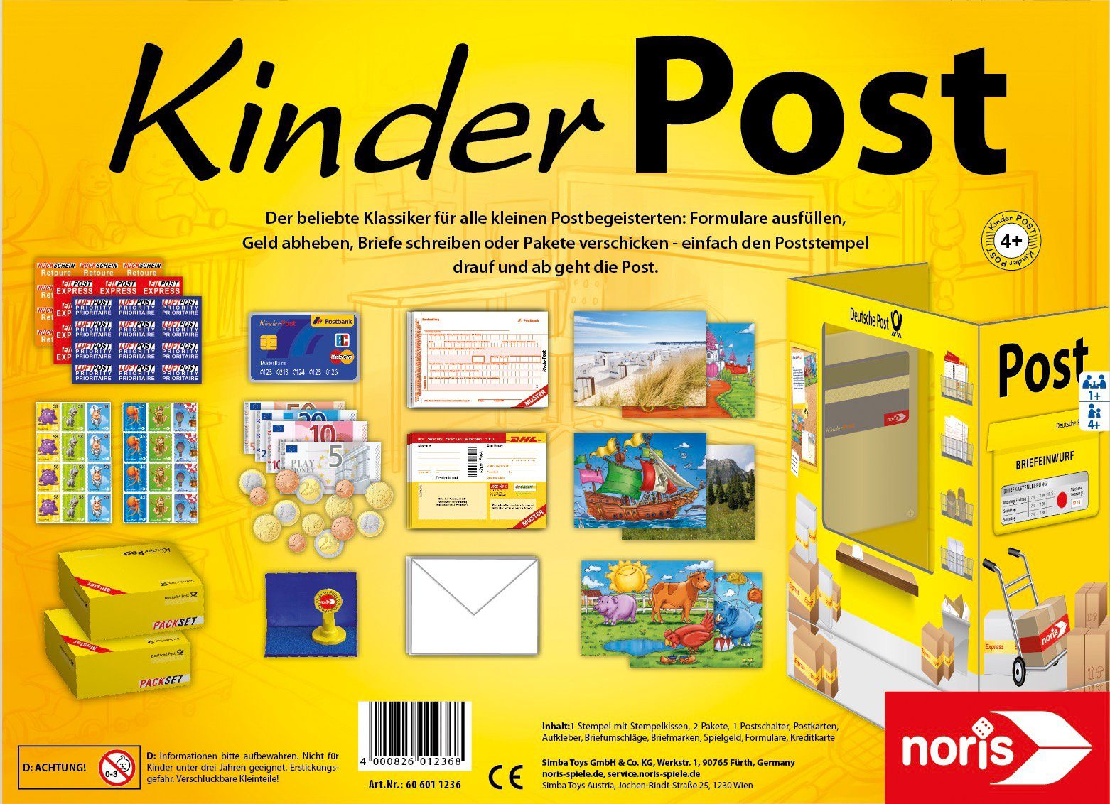 Noris Spiel, Kinderpost, Made in Germany