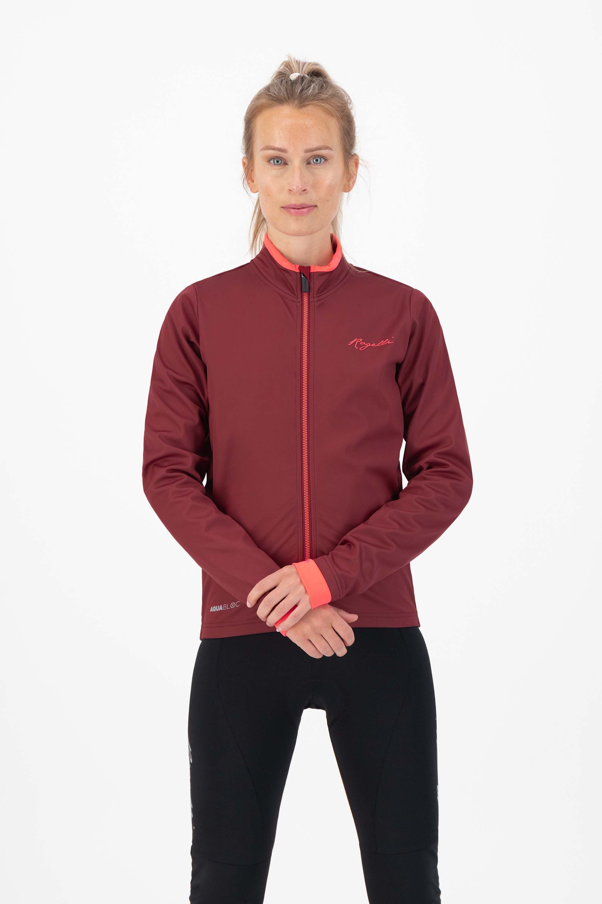 Rogelli Essential Bordeaux Coral Damen Winterjacke