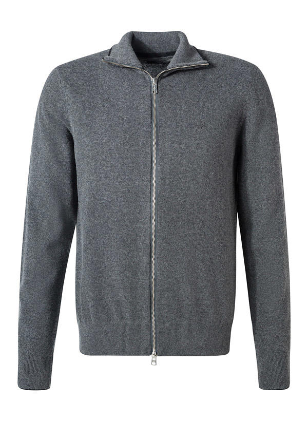 Marc O'Polo, Cardigan, Baumwolle-Schurwolle, graphit meliert