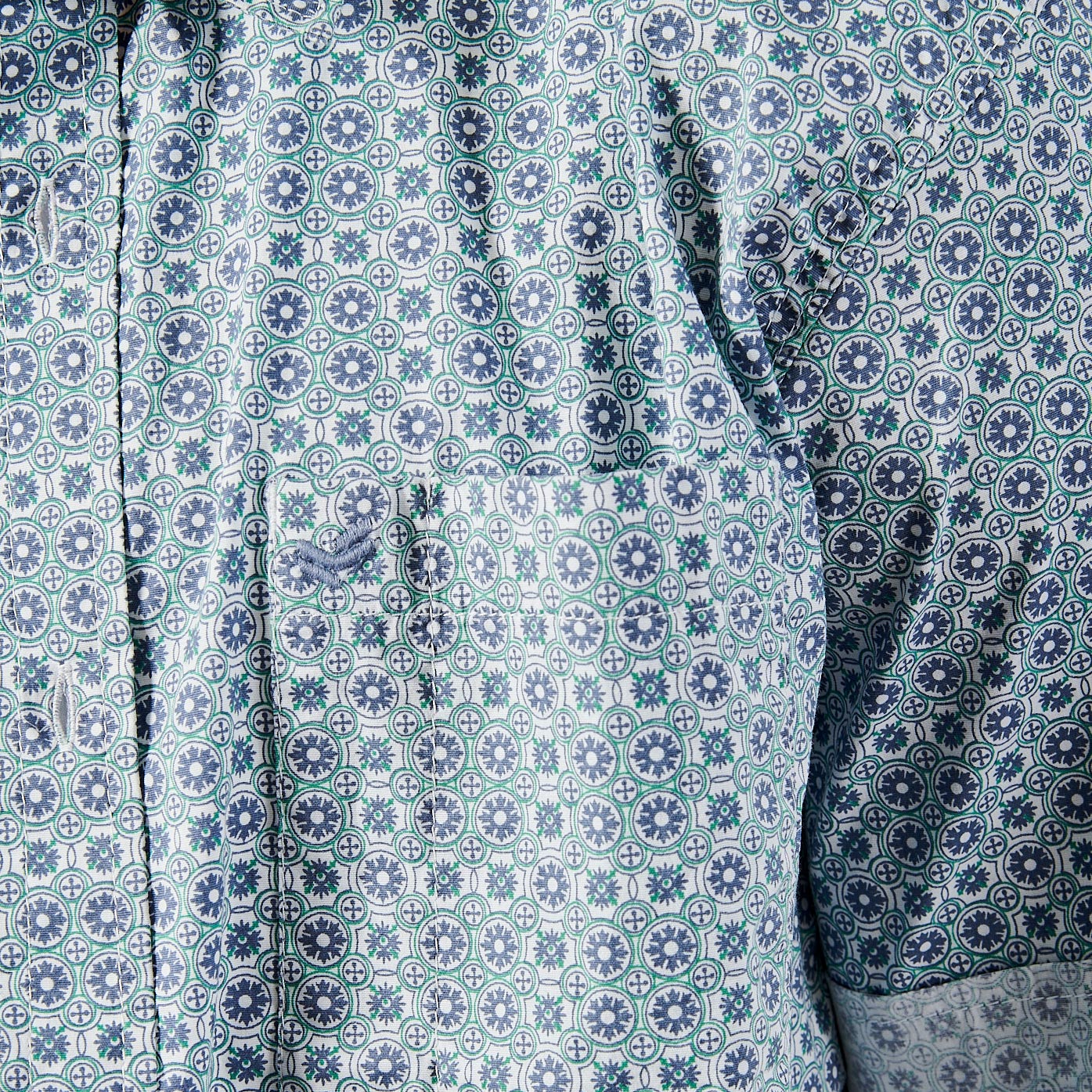 RIBET  Chemise imprimée homme