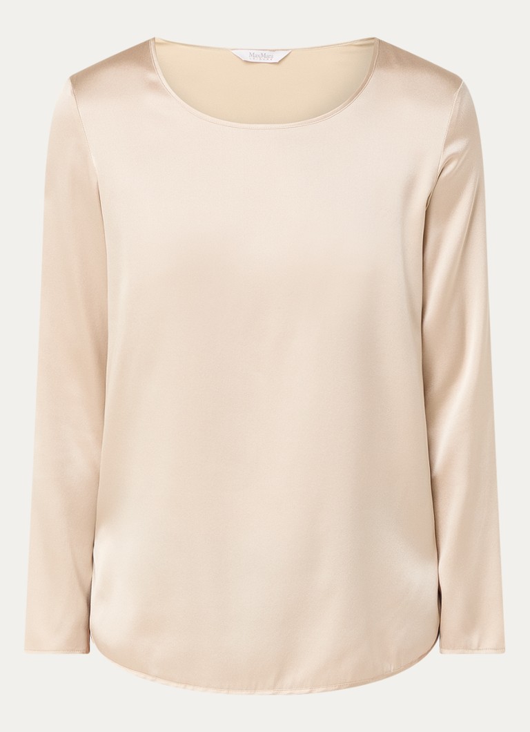 MaxMara Longsleeve in silk blend