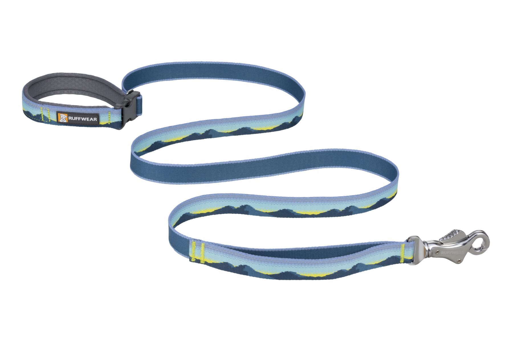 Ruffwear Hundeleinen Ruffwear Reflektierende Hundeleine Crag™ blau/ türkis/ gelb