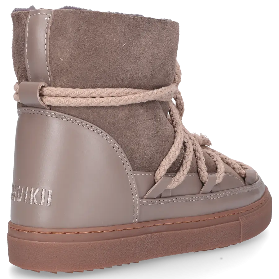 INUIKII - Snowboots CLASSIC Veloursleder - grau